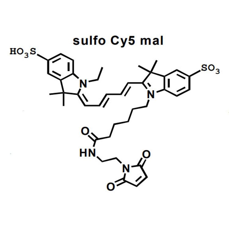 Sulfo-Cy5-Mal，Sulfo-Cyanine5 maleimide